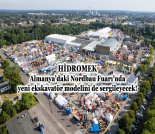 İş Makinası - HİDROMEK, ALMANYA’DAKİ NORDBAU FUARI’NDA YENİ EKSKAVATÖR MODELİNİ DE SERGİLEYECEK Forum Makina